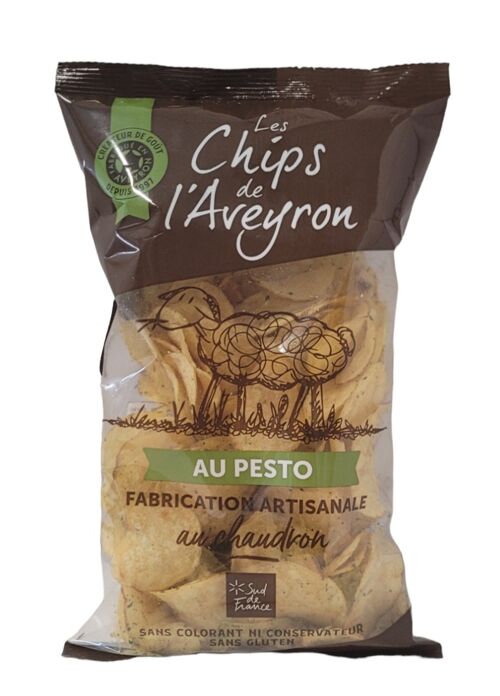 Chips au pesto