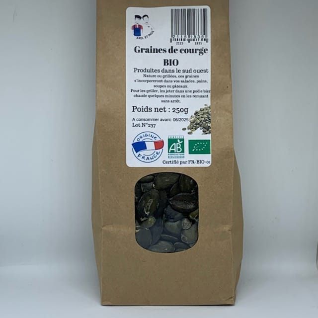 Graines de courge bio