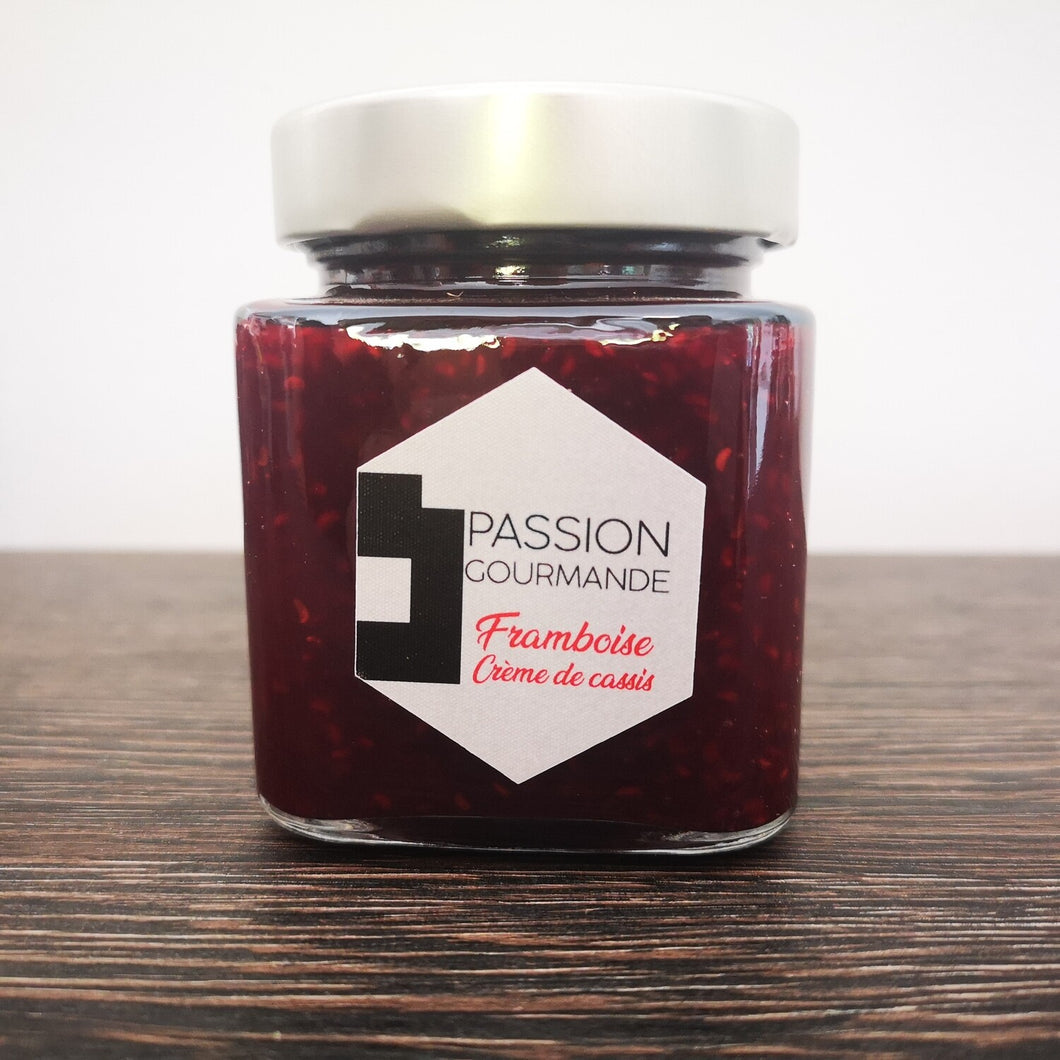 Confiture Framboise Crème de Cassis