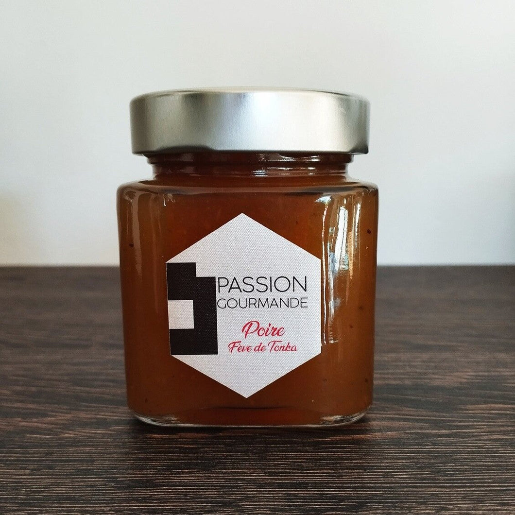 Confiture Poire Fève de Tonka