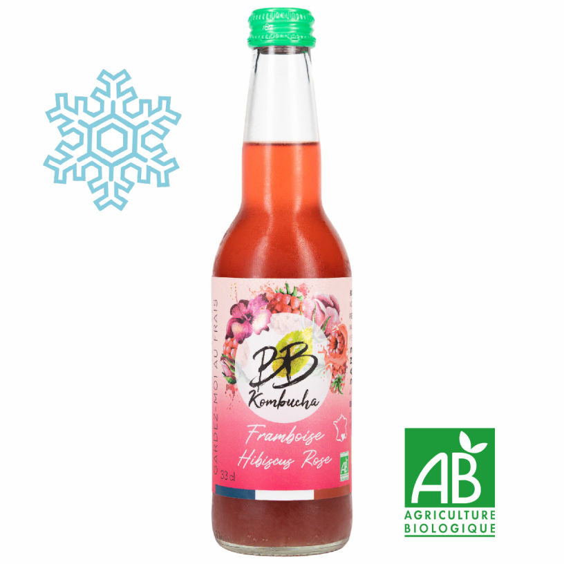 Kombucha Framboise Hibiscus
