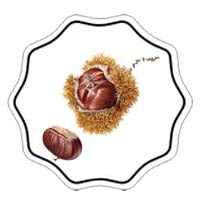 Glace marron