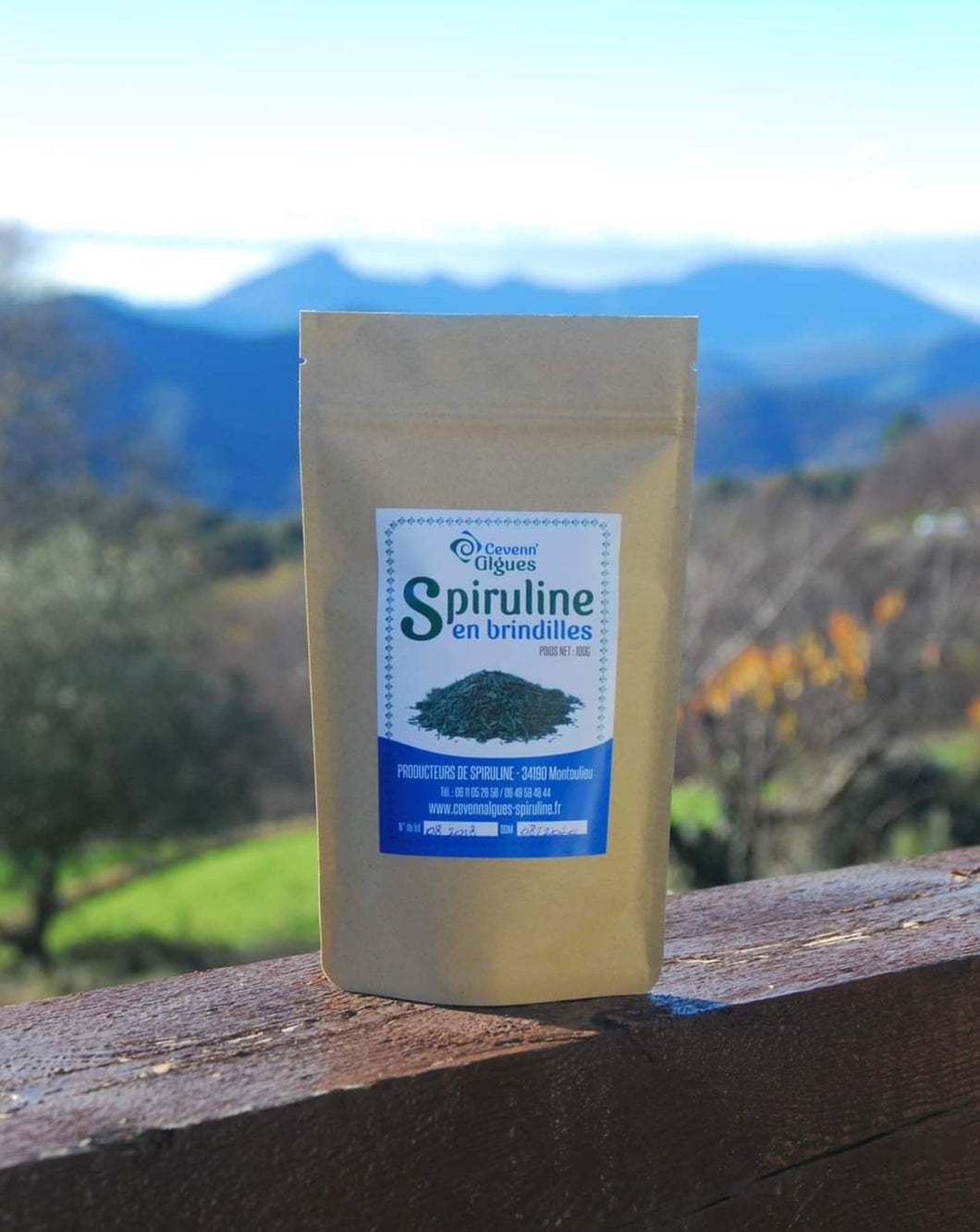 Spiruline en brindilles