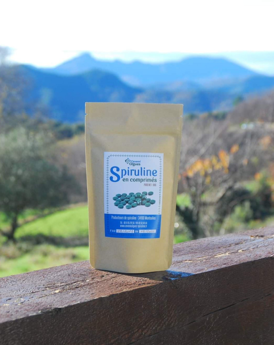 Spiruline en comprimés