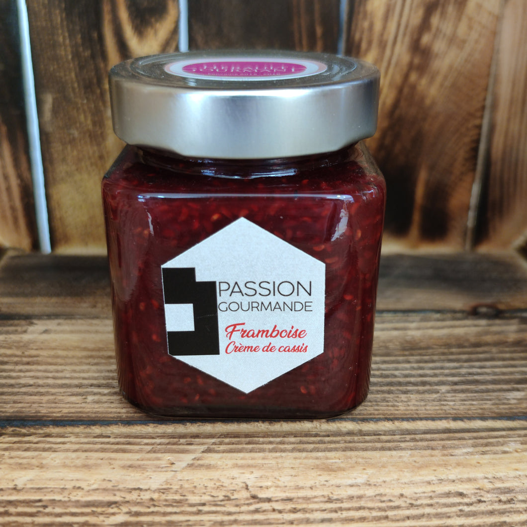 Confiture Framboise Crème de Cassis