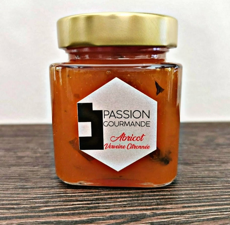 Confiture Abricot Verveine Citronnée