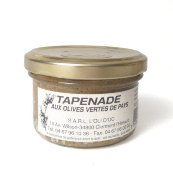 Tapenade olives vertes