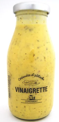 Vinaigrette Coriandre et Pistache