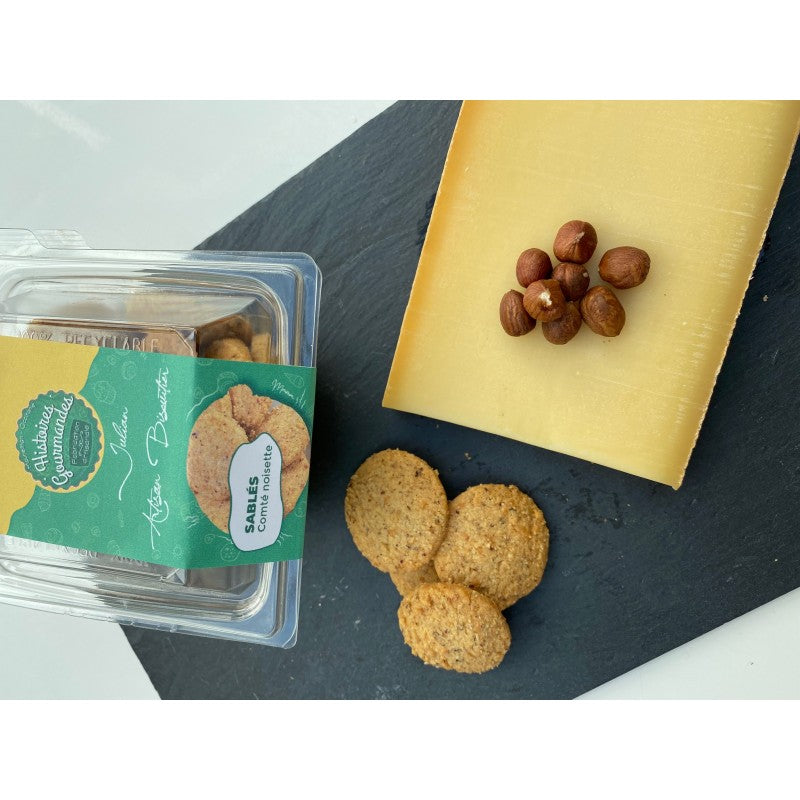 Sablés Comté AOP Et Noisette